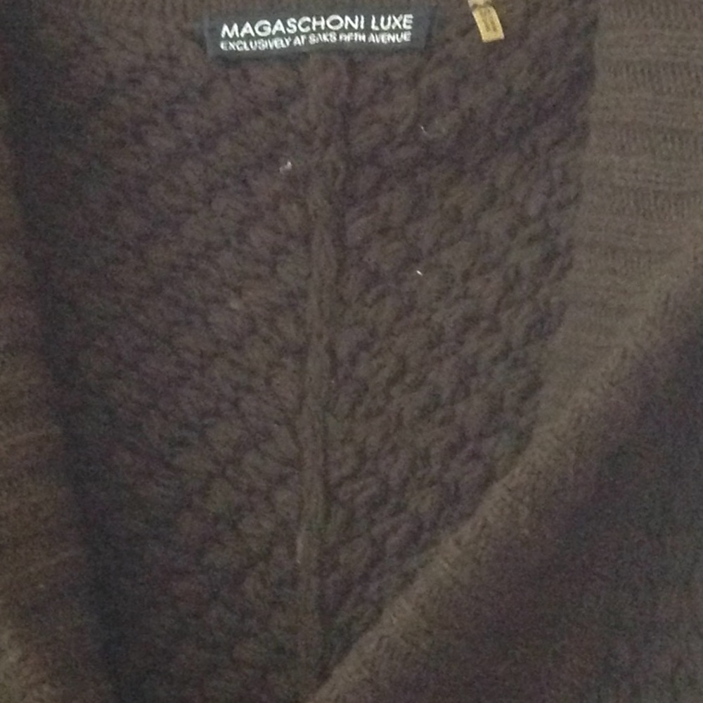 Sweater Open Front With Button - image 2